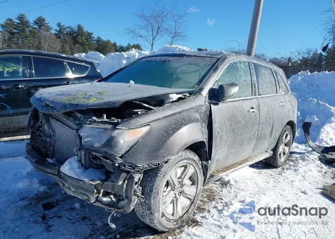 2010 Acura Mdx z USA, uszkodzony, nr VIN 2HNYD2H28AH511276